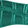 NuuSol Cascade Flip Flop Turquoise Rain Sole Made In USA Flip Flops