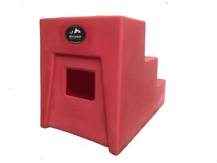 MS-22 Three Step Mounting Block – High Country Plastics