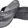 NuuSol Cascade Flip Flop Granite Gray Pair Made In USA Flip Flops