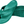 NuuSol Cascade Flip Flop Turquoise Rain Pair Made In USA Flip Flops