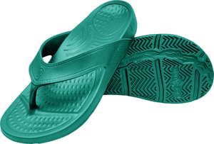 Cascade Flip Flop Turquoise Rain Comfort your whole body will love High Country Plastics